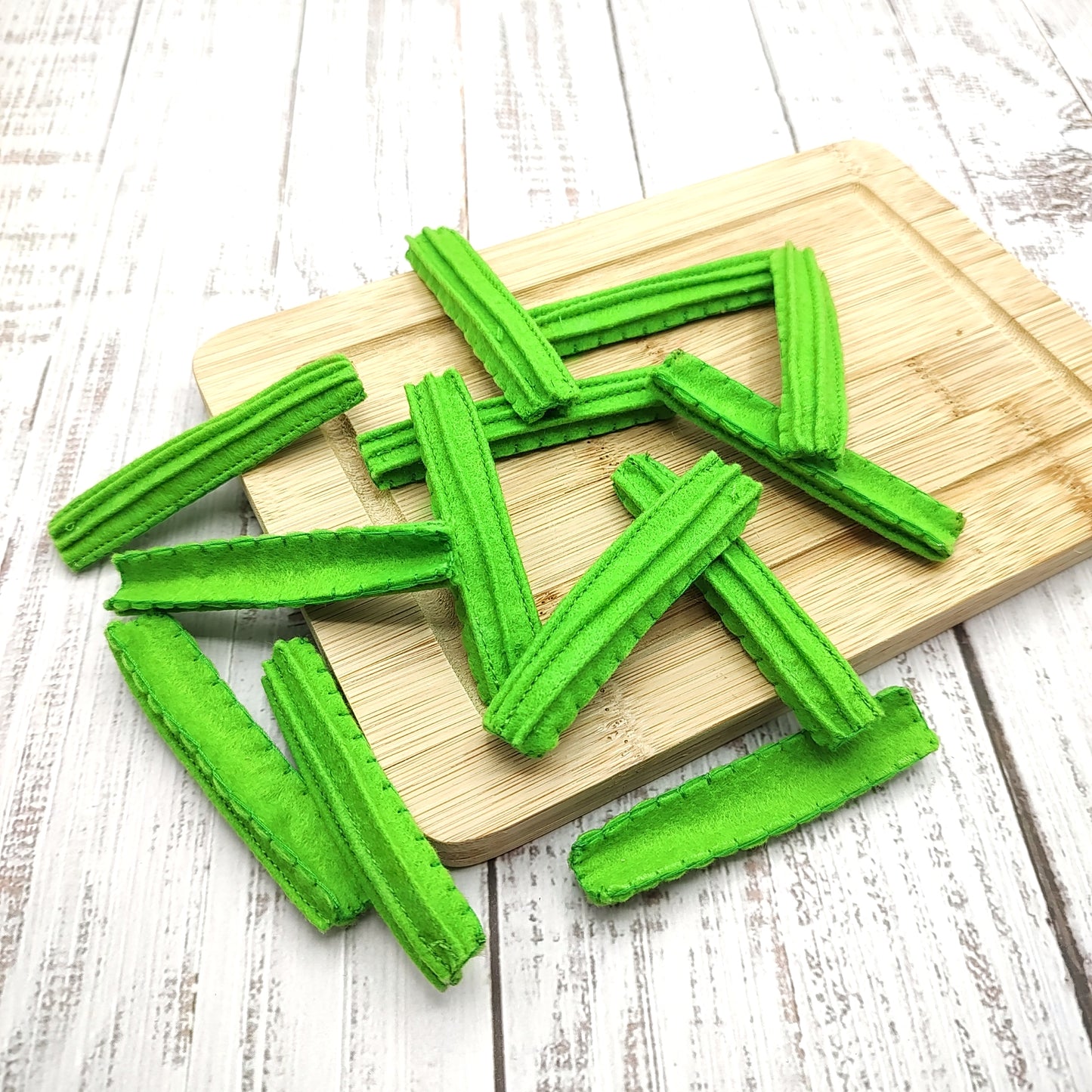 Celery felt play food vegetable