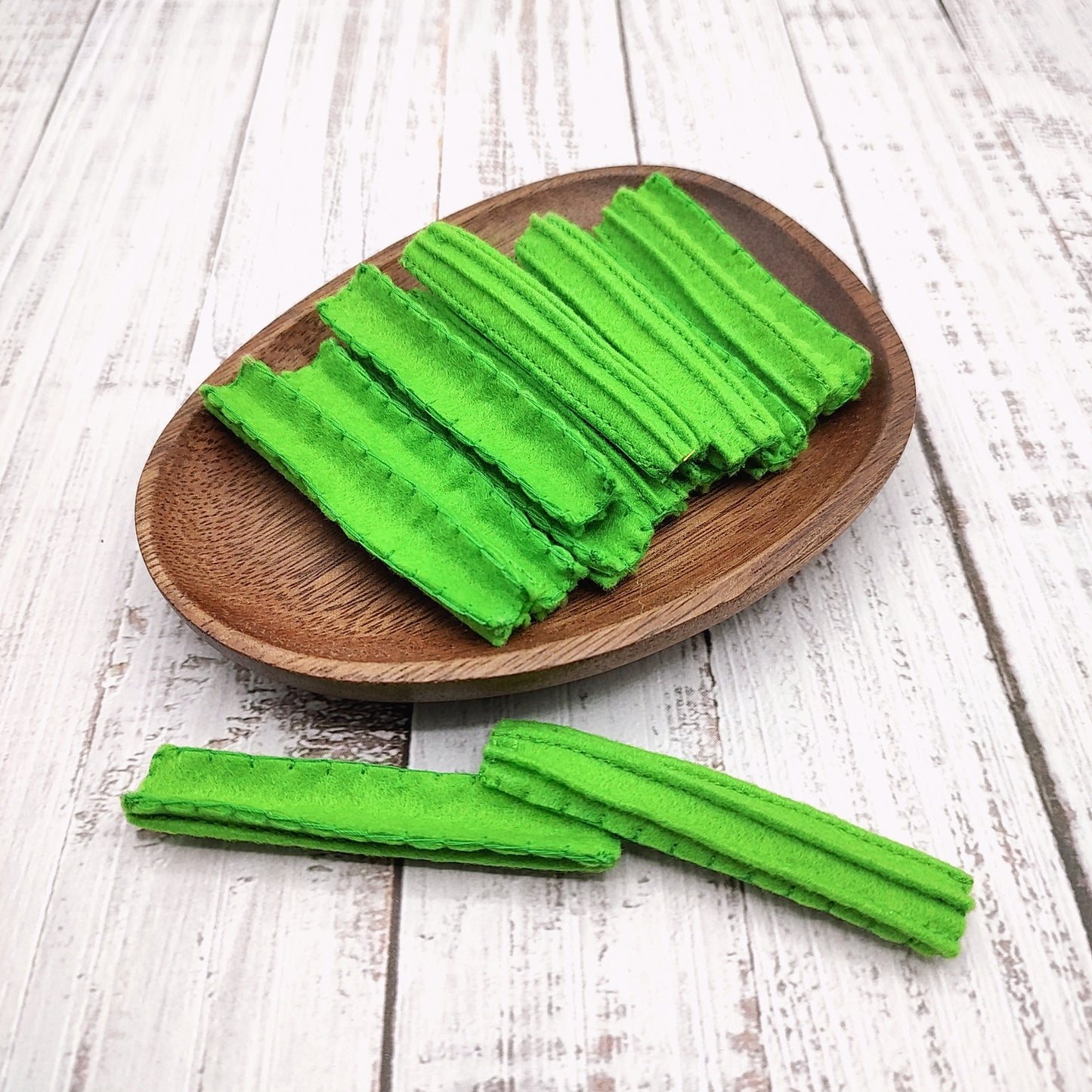 Celery felt play food vegetable