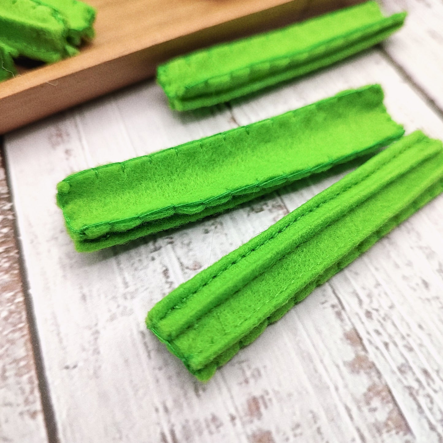 Celery felt play food vegetable