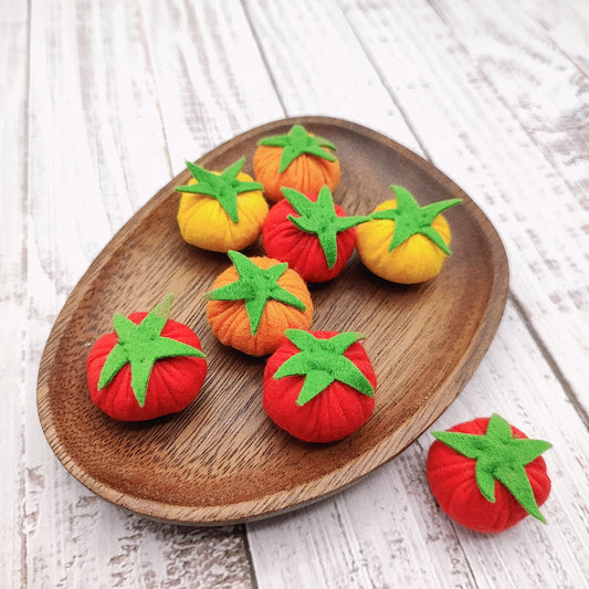 Tomatoes cherry  felt play food vegetable