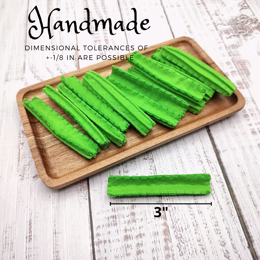 Celery felt play food vegetable