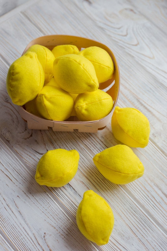 Lemon felt fruit