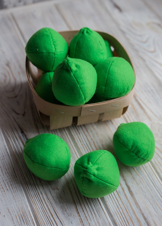 Lime felt fruit