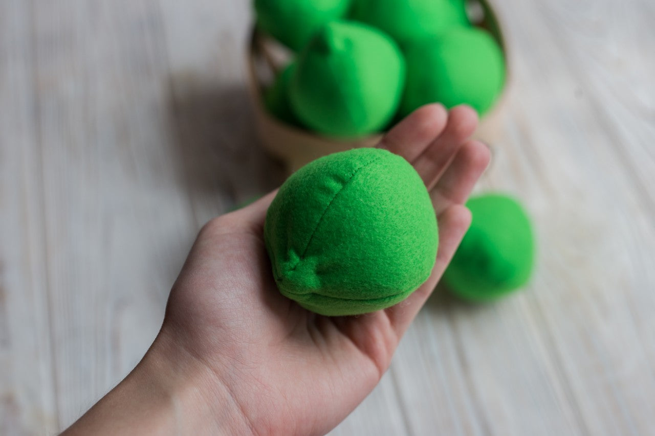 Lime felt fruit