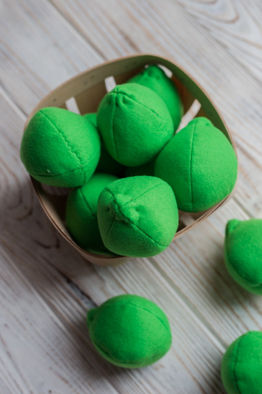 Lime felt fruit